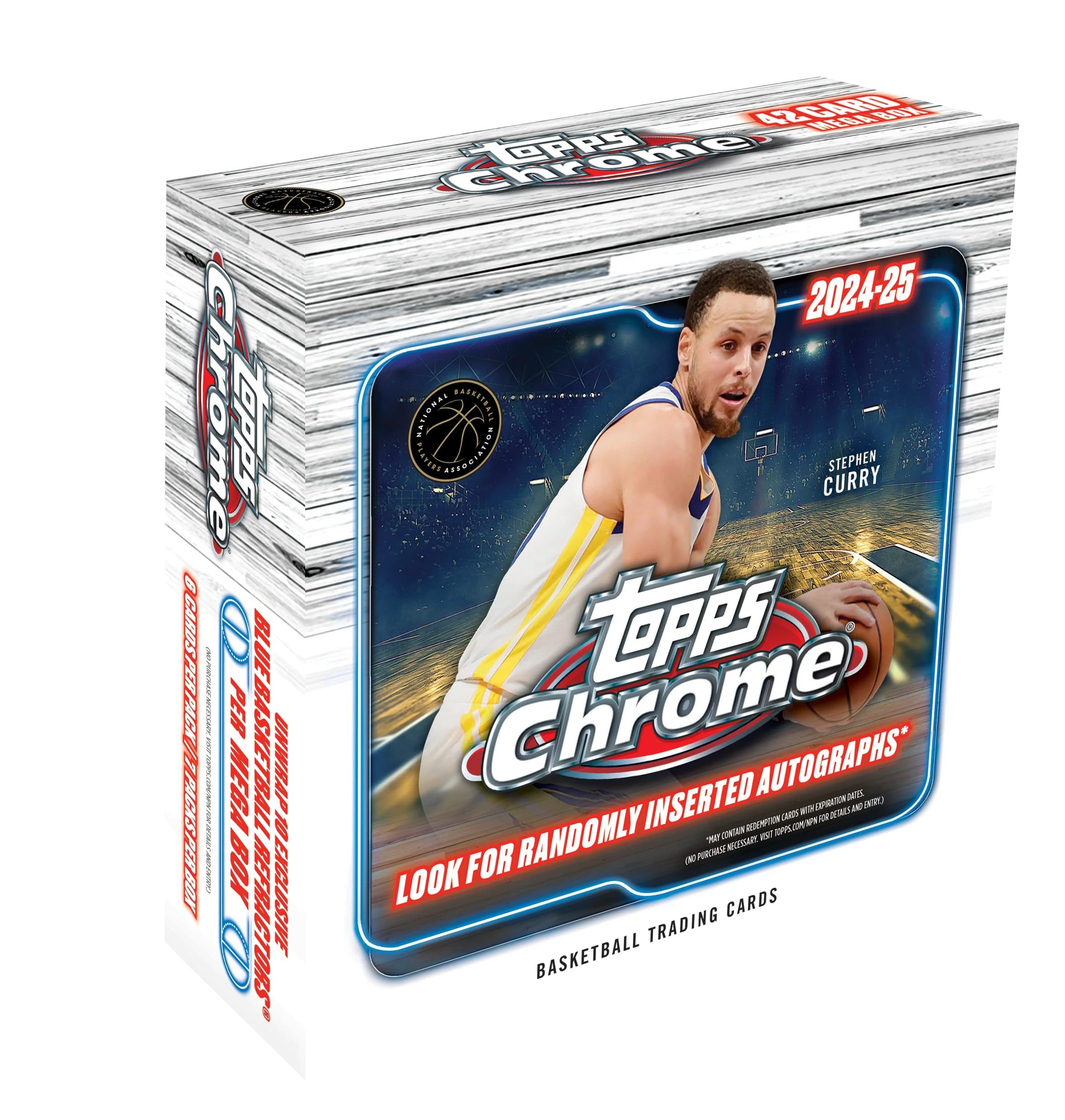 Amazon.co.jp: 2024/25 Topps Chrome Basketball Mega Box : スポーツ