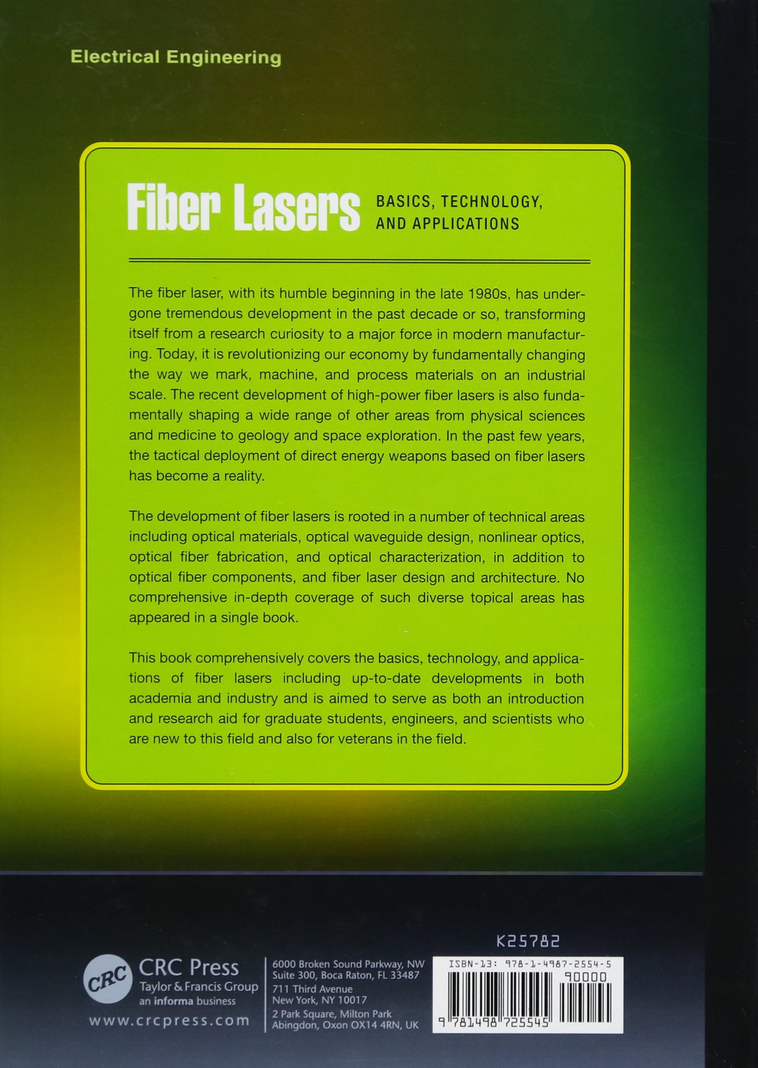 Fiber Lasers: Basics, Technology, and Applications