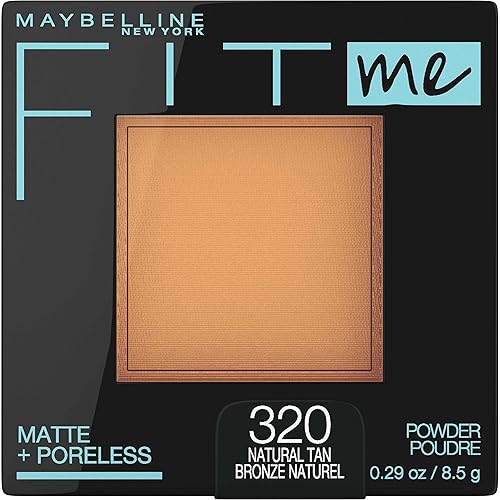 Vista 49 de MAYBELLINE Fit Me - Polvo fijador y polvo de maquillaje facial prensado que minimiza los poros y es mate, color marfil clásico, 1 unidad