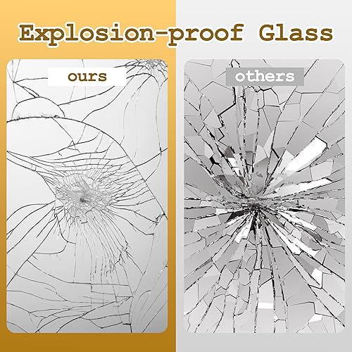 Miniatura 6 de Espejos de pared decorativos de 28 pulgadas, espejo de marco de metal dorado, espejo de tocador de baño, espejo de sala de estar, espejos de pared