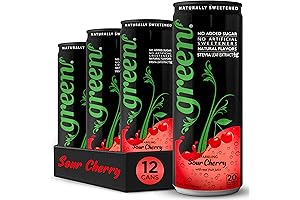 Green Sour Cherry Soda: The Refreshingly Sweet and Health-Conscious Choice