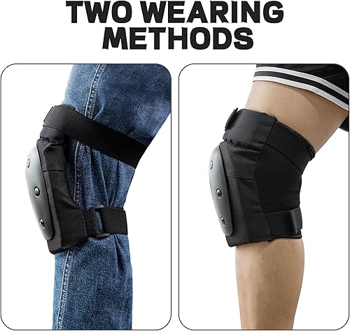 Miniatura 4 de YEEKORO - Juego de equipo de protección, rodilleras y coderas protectoras para patineta para adolescentesadultos, con protector de muñeca 3 en 1