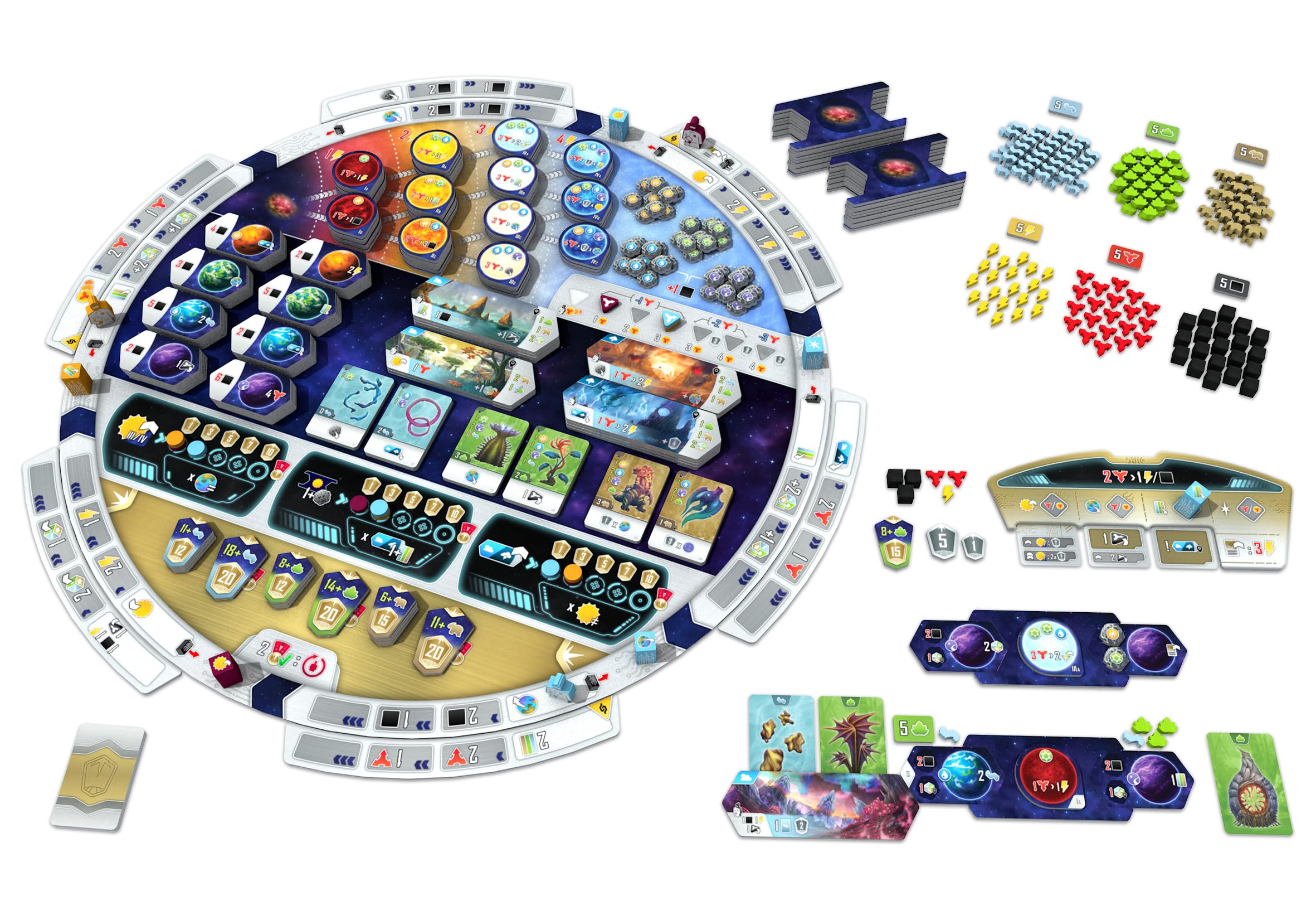 Cranio Creations - Entropy - Plasma un Nuevo Universo! - 1-4 Jugadores - 120 min - Juego para Expertos - A Partir de 13 años - Edición en Idioma Italiano