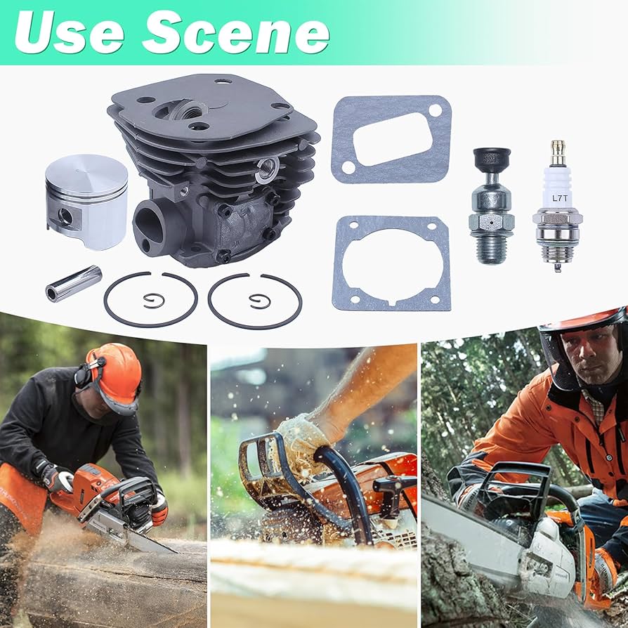 Amazon.com: Adefol 346XP Cylinder 45mm Piston Big Bore Kit for