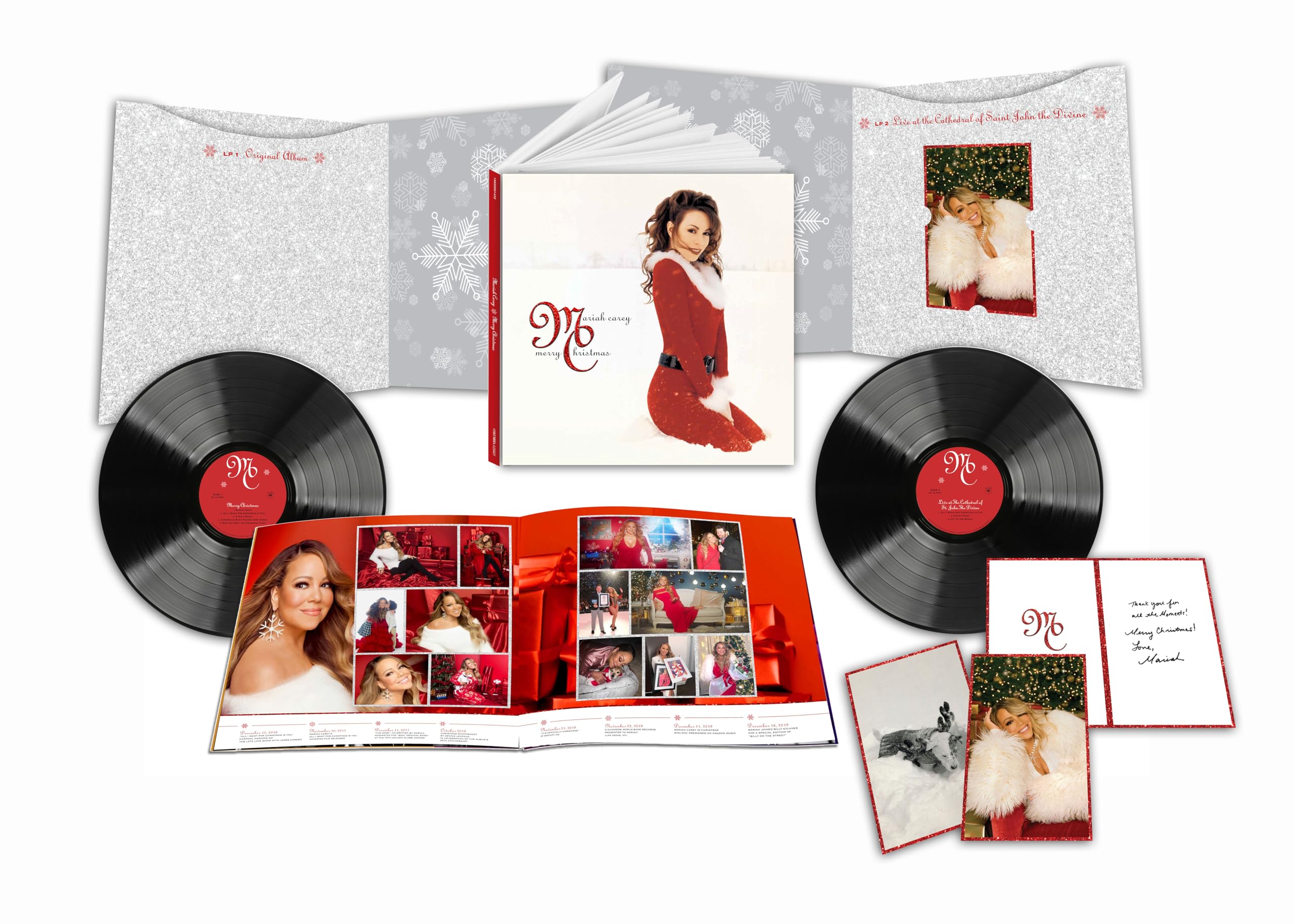 Mariah Carey - Merry Christmas (30th Anniversary Deluxe Boxset] SEALED, See Pics