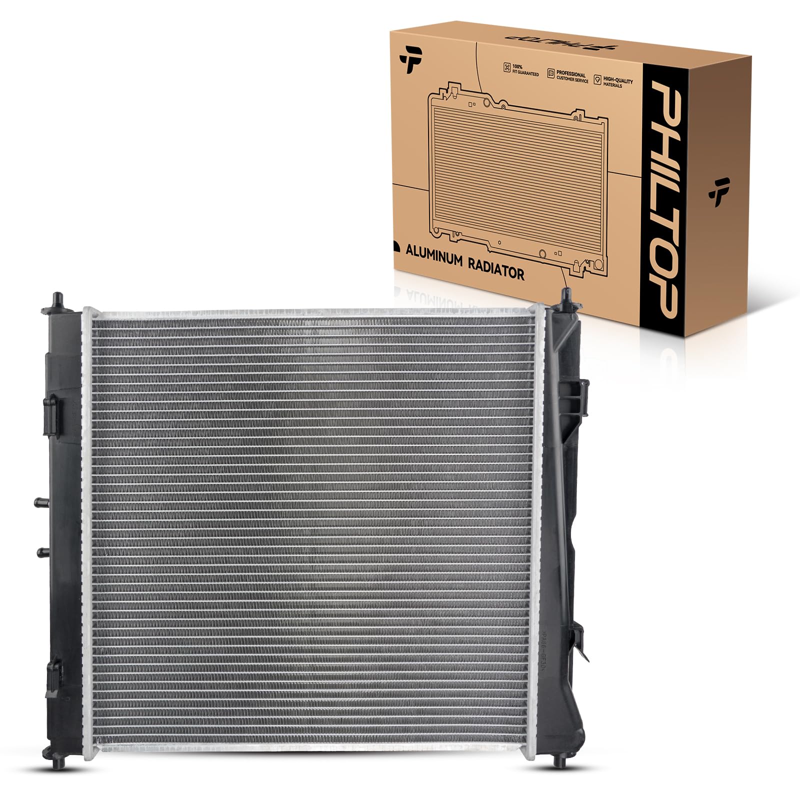 PHILTOP CU13189 Radiator Replacement for Optima, Sonata