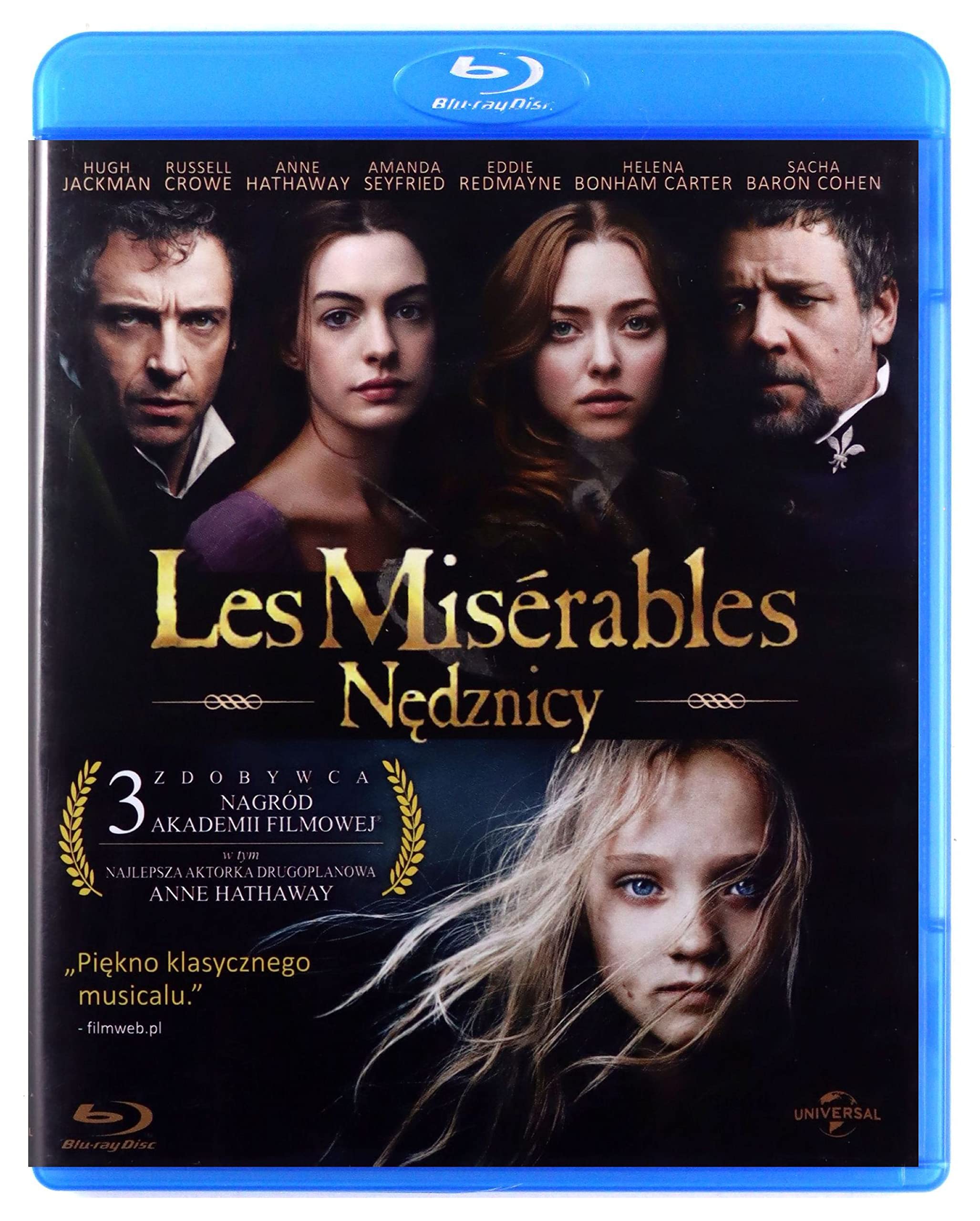 Les MisÄĹrables [Blu-Ray] [Region B] (Audio italiano. Sottotitoli in italiano)
