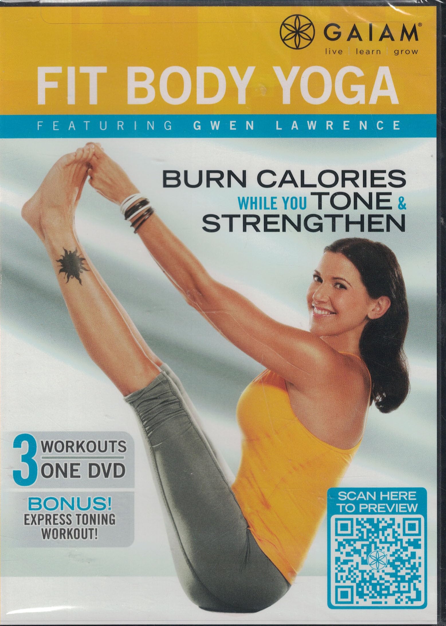 Gaiam Fit Body Yoga DVD - Gwen Lawrence - region 0 worldwide by Gwen L(中古品) Amazon.com: Gwen Lawrence-Fit Body Yoga : Gwen Lawrence, Gaiam