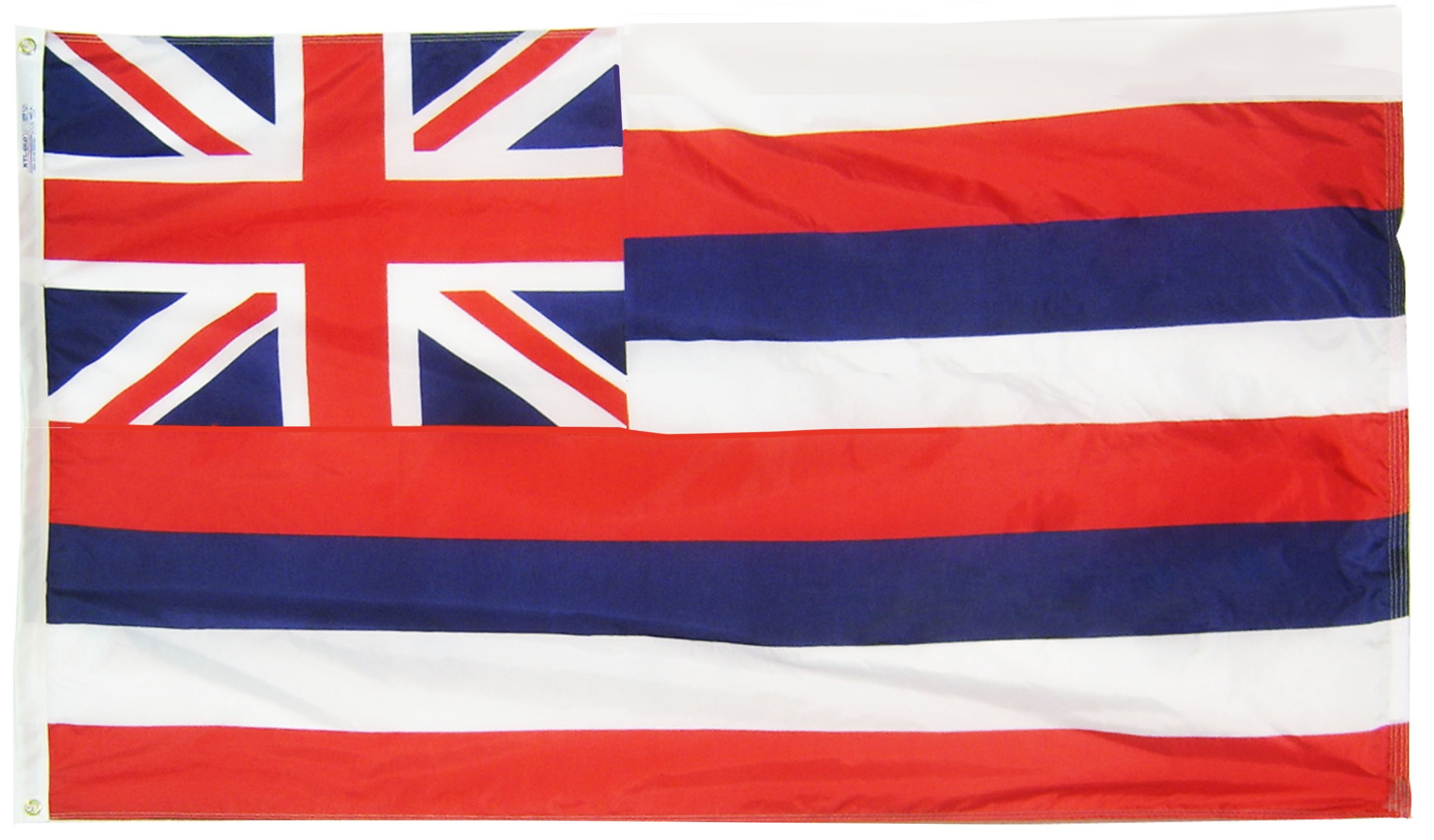 Drapeau d'Hawaï 3x5 pieds pour décoration murale et soirées à thème