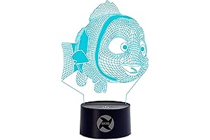 Cool Soft 3D Optical Illusion Nemo Night Light