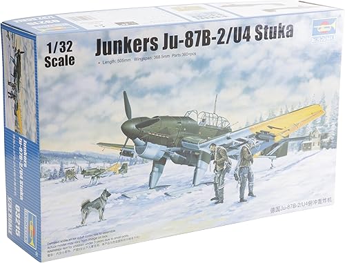 Trumpeter Junkers Ju-87B-2/U4 Stuka Kit de modelo