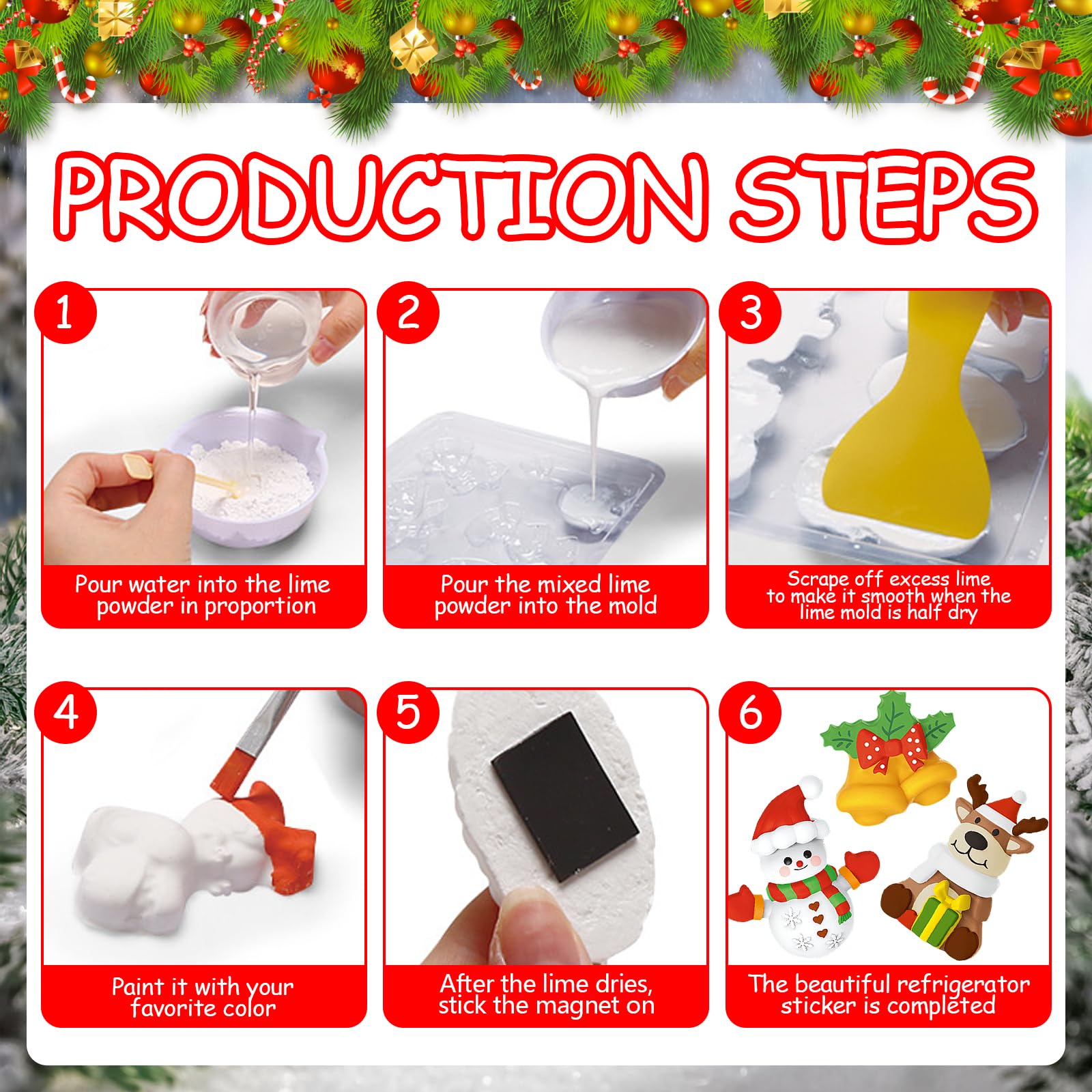 Pellinch Eenhoorn Knutselset, Gips om te Gieten, Gipsfiguren om te Schilderen, 6 Patronen DIY gipsfiguren Eenhoorn Set, Gips Gietvormen, Vormen voor Gipsgieten met Gipspoeder om te Gieten, Creatief Pellinch Eenhoorn Knutselset, Gips om te Gieten, Gipsfiguren om te Schilderen, 6 Patronen DIY gipsfiguren Eenhoorn Set, Gips Gietvormen, Vormen voor Gipsgieten met Gipspoeder om te Gieten, Creatief