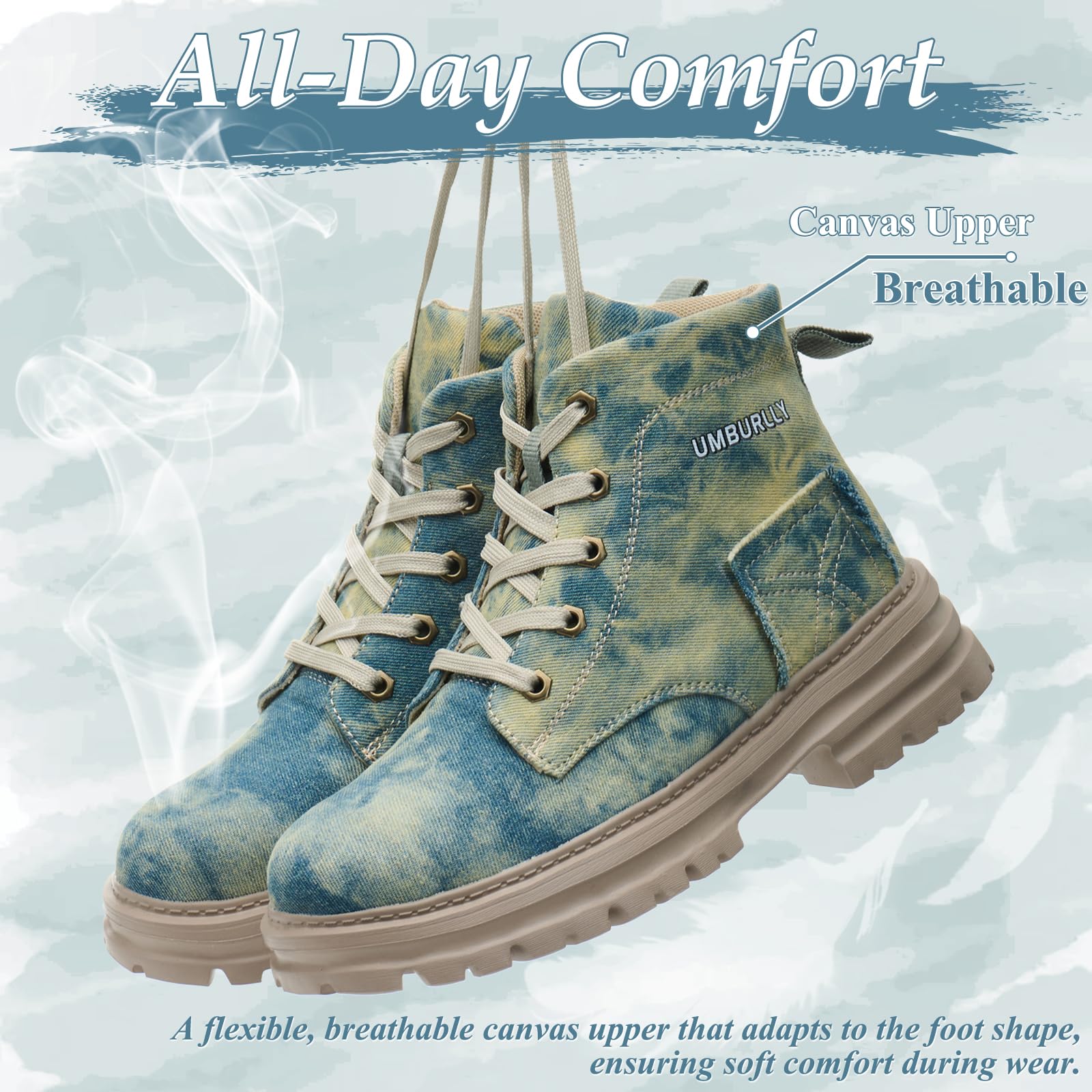 Scarpe Antinfortunistiche Donna Comode Leggere Scarpe da Lavoro con Punta in Acciaio Moda Traspiranti Stivaletti di Sicurezza Antiscivolo
