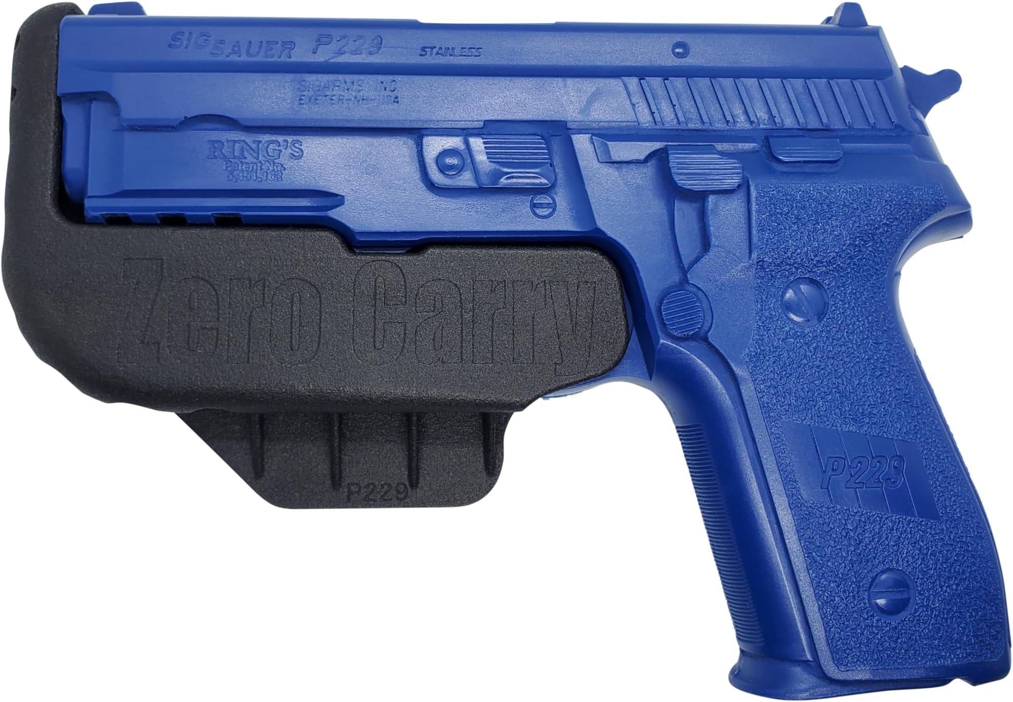 for Sig Sauer P229 Zero Carry Elite IWB Holster 4 Concealed Carry. Slim as Your Gun. Invisible, Comfortable, & Secure. Built in Retention & Trigger Guard. Lightweight & Zero Added Bulk