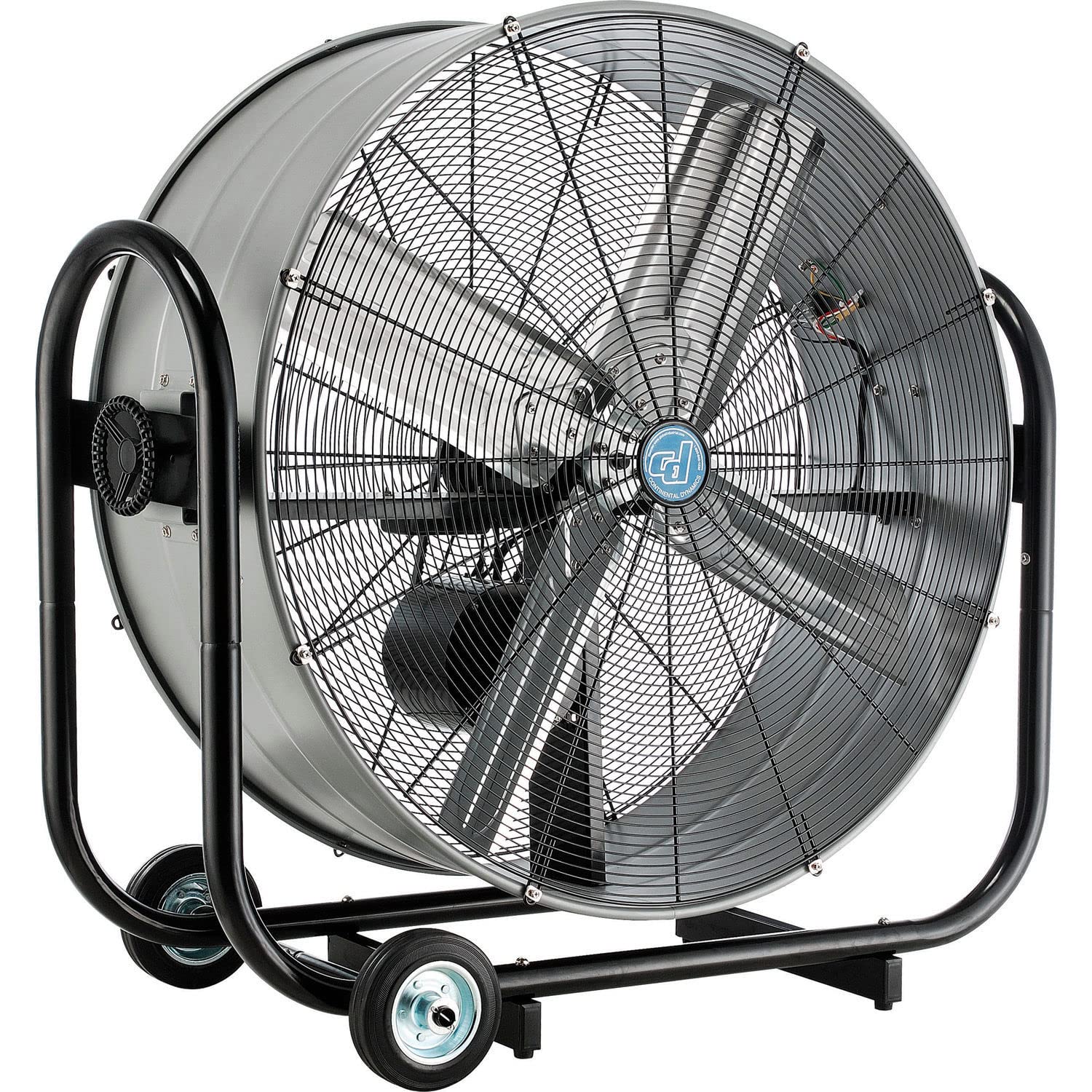36" Portable Tilt Drum Blower Fan by CD-2 – 36", Metal, Gray, Model 246558