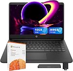 HP Premium Stream 14" HD BrightView Laptop, Intel Celeron N4120, 32GB RAM, 288GB Storage(128GB eMMC+160GB Docking Station Set), UHD Graphics, Webcam, 1 Year Office 365, Windows 11s, Gold