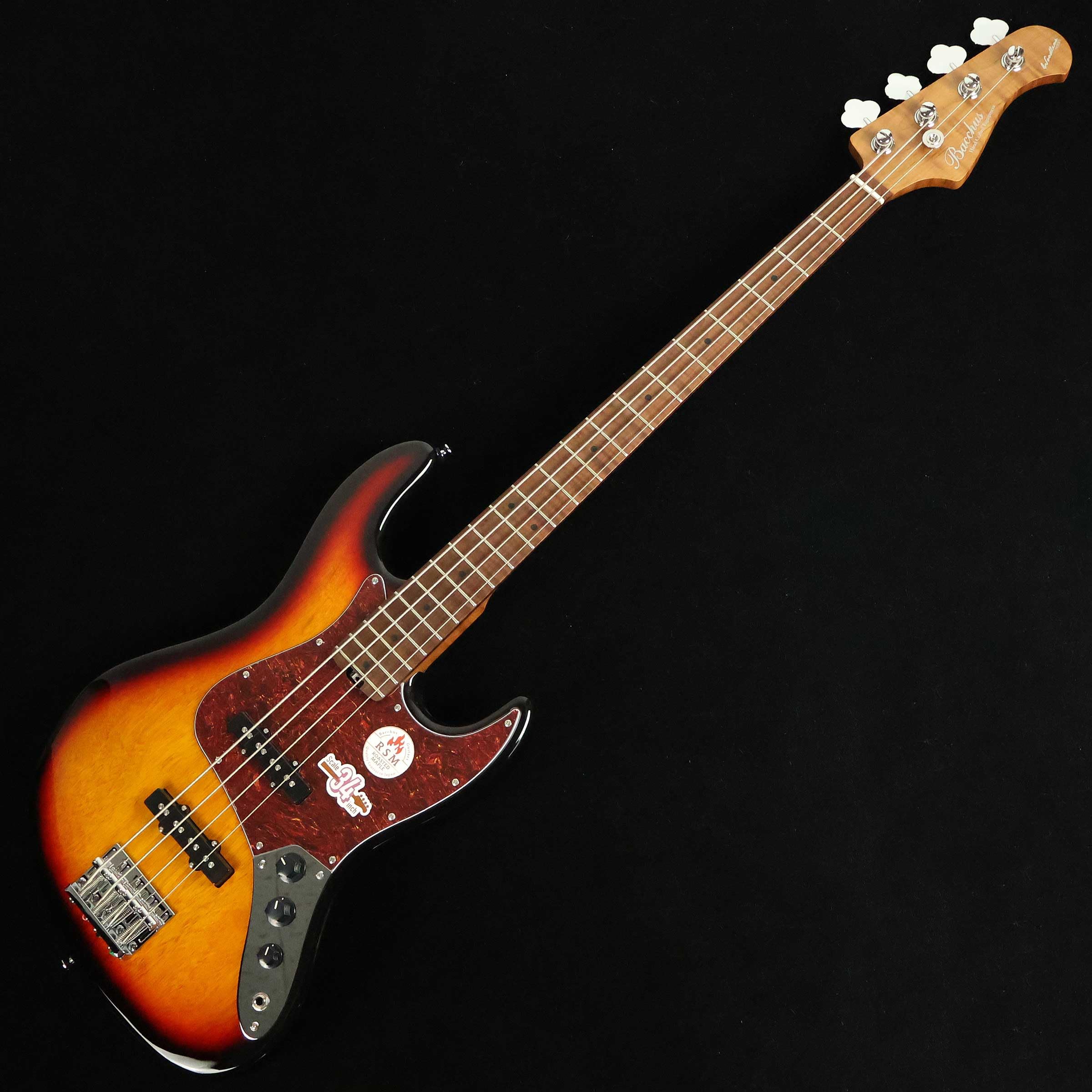 Bacchus WL4-STD RSM 3TS　エレキベース Amazon | BACCHUS バッカス Global Series WL4-STD/RSM 3TS エレキ