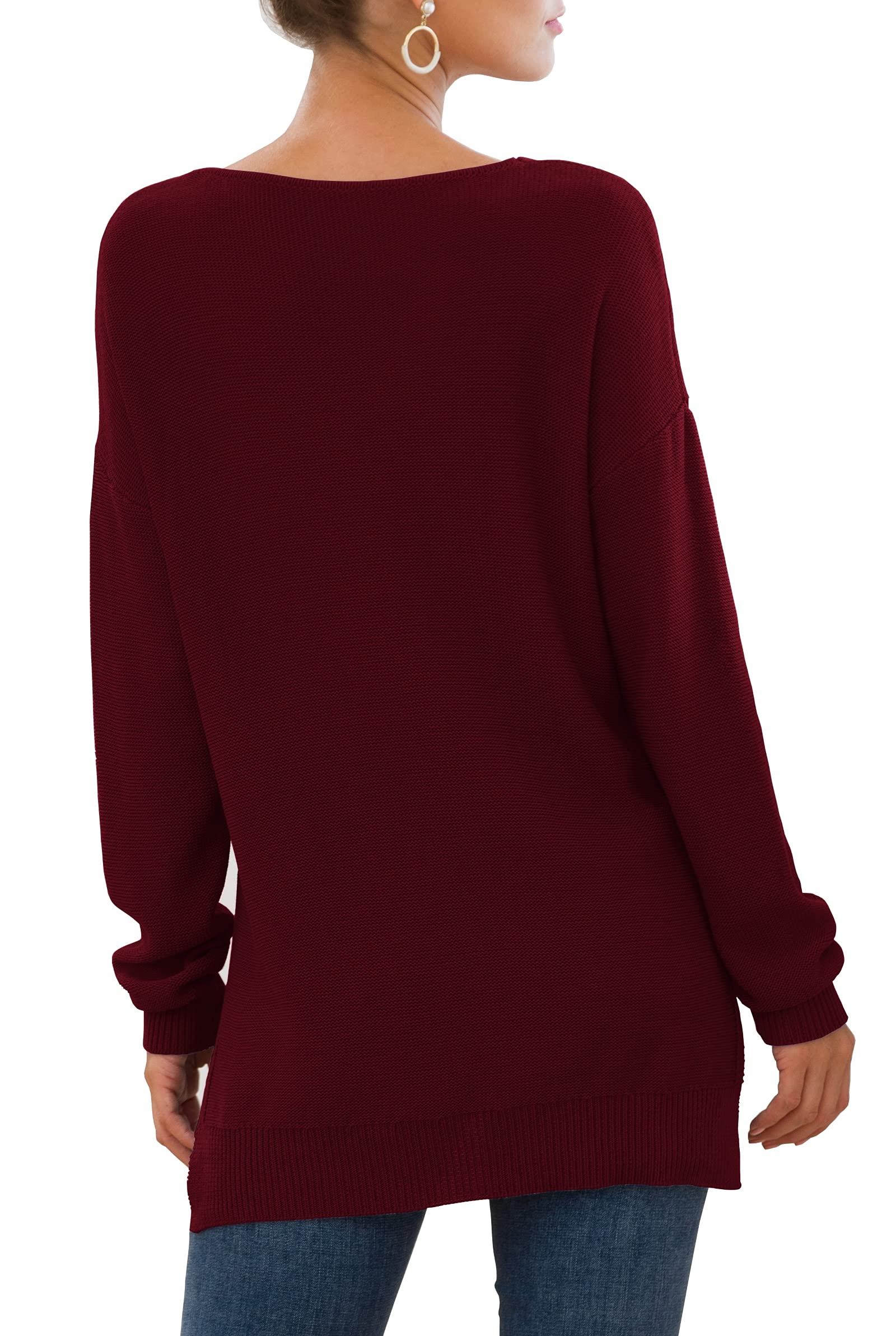 GRECERELLE Jumpers for Women UK Pull à Boutons pour Femme Femme (Lot de 1)