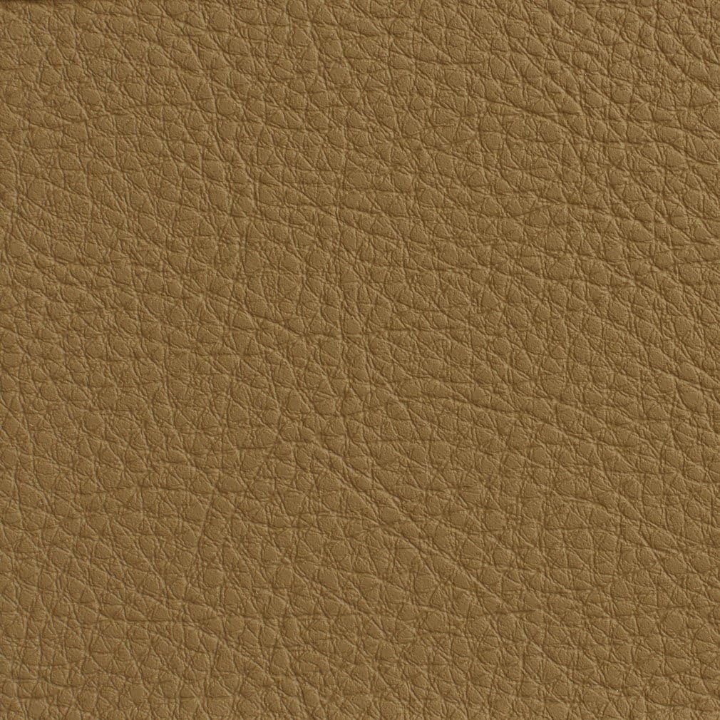Tan Pebbled Outdoor Indoor Faux Leather Upholstery Vinyl by The Yard - SKU: Janelle Tan