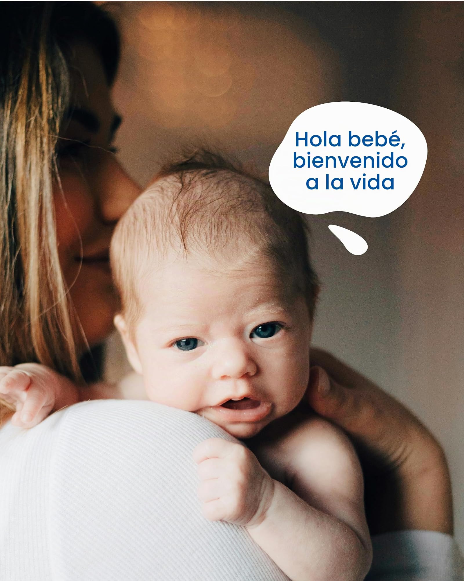 PAEDIPROTECT Hello Baby Set, set de cuidado para recién nacidos y niños, 5 piezas de equipamiento inicial para el nacimiento, desde aceite nutritivo para bebés hasta aditivos de baño suaves, sin