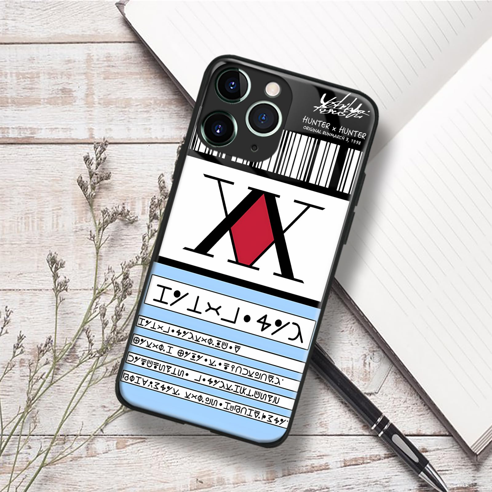 Amazon.com: Hunter HxH License Anime Manga Tempered Glass Phone