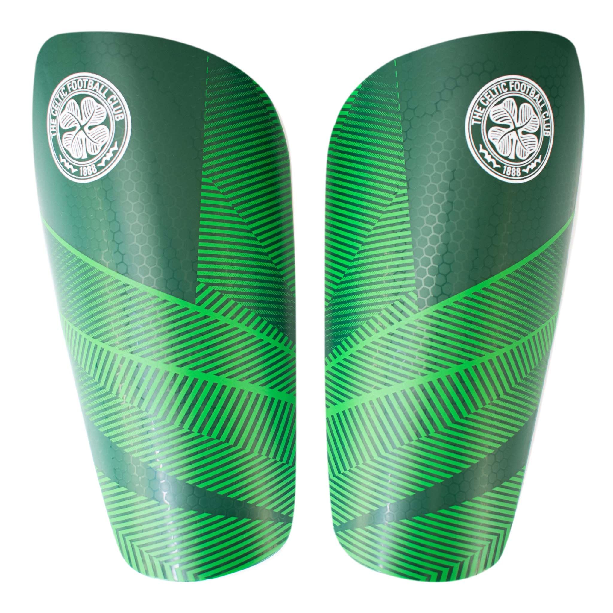 Hy-Pro Officially Licensed Celtic F.C. Shin Pad, Youth - Shin Guard, Breathable, Lightweight, Durable, Protective Gear, Celtic Merchandise, Great Football Gift Idea