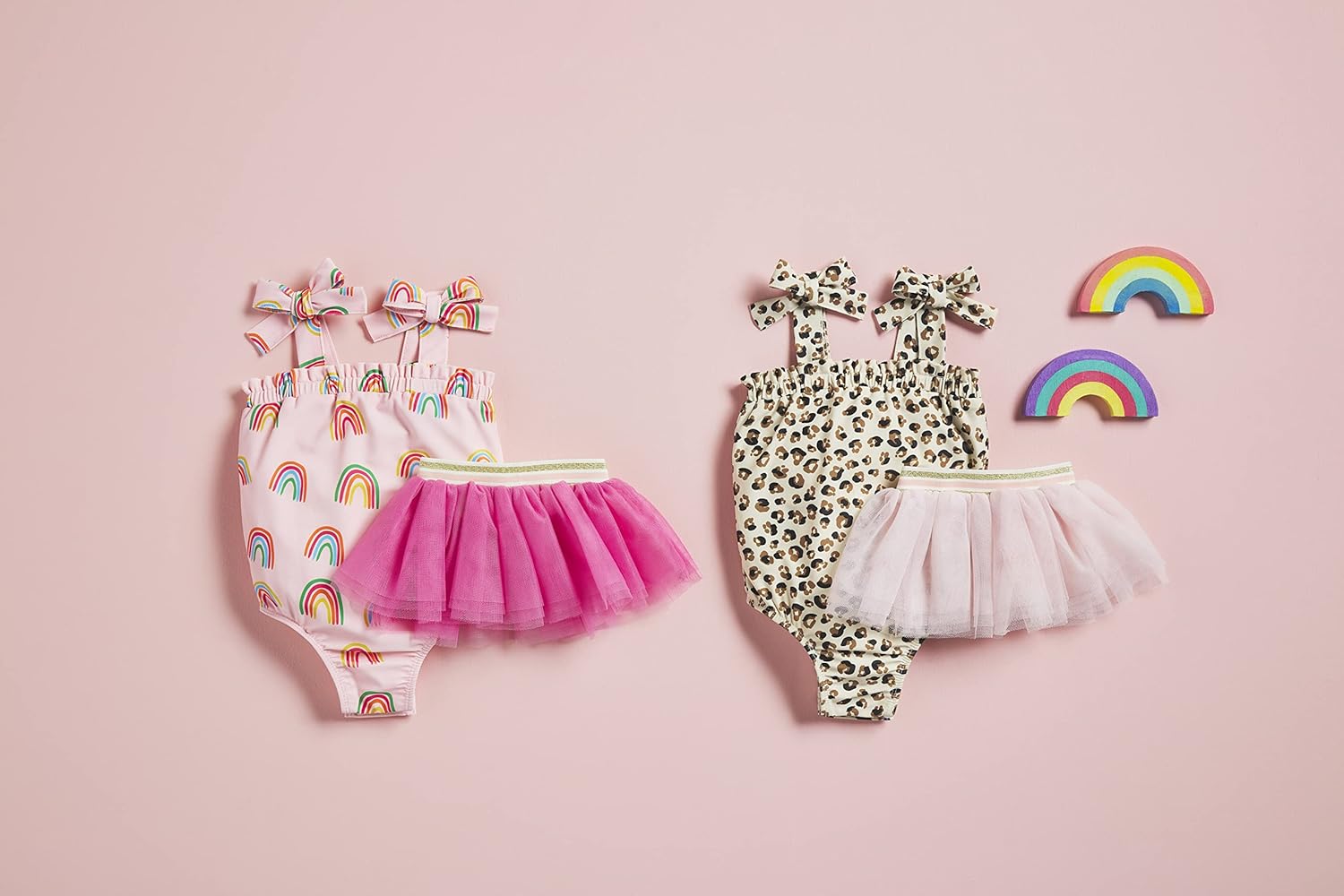 Mud Pie Girls Baby Swimsuit & Tutu Set