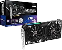 ASRock Intel Arc B580 Challenger OC 12GB GDDR6 Graphics Card - 2740MHz GPU, Dual Fan Cooling, 1440p Gaming