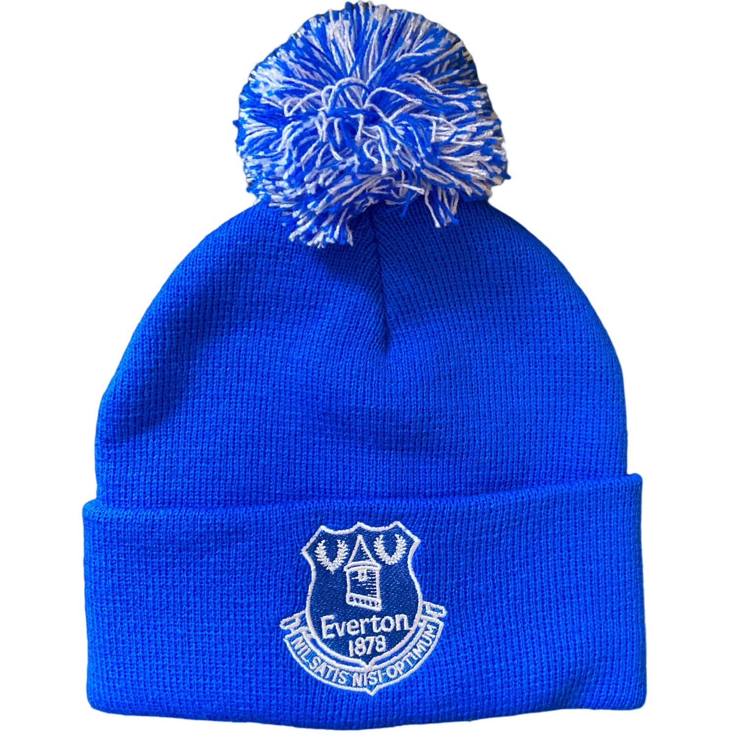 Everton Royal Blue Official Junior Bobble Hat Royal
