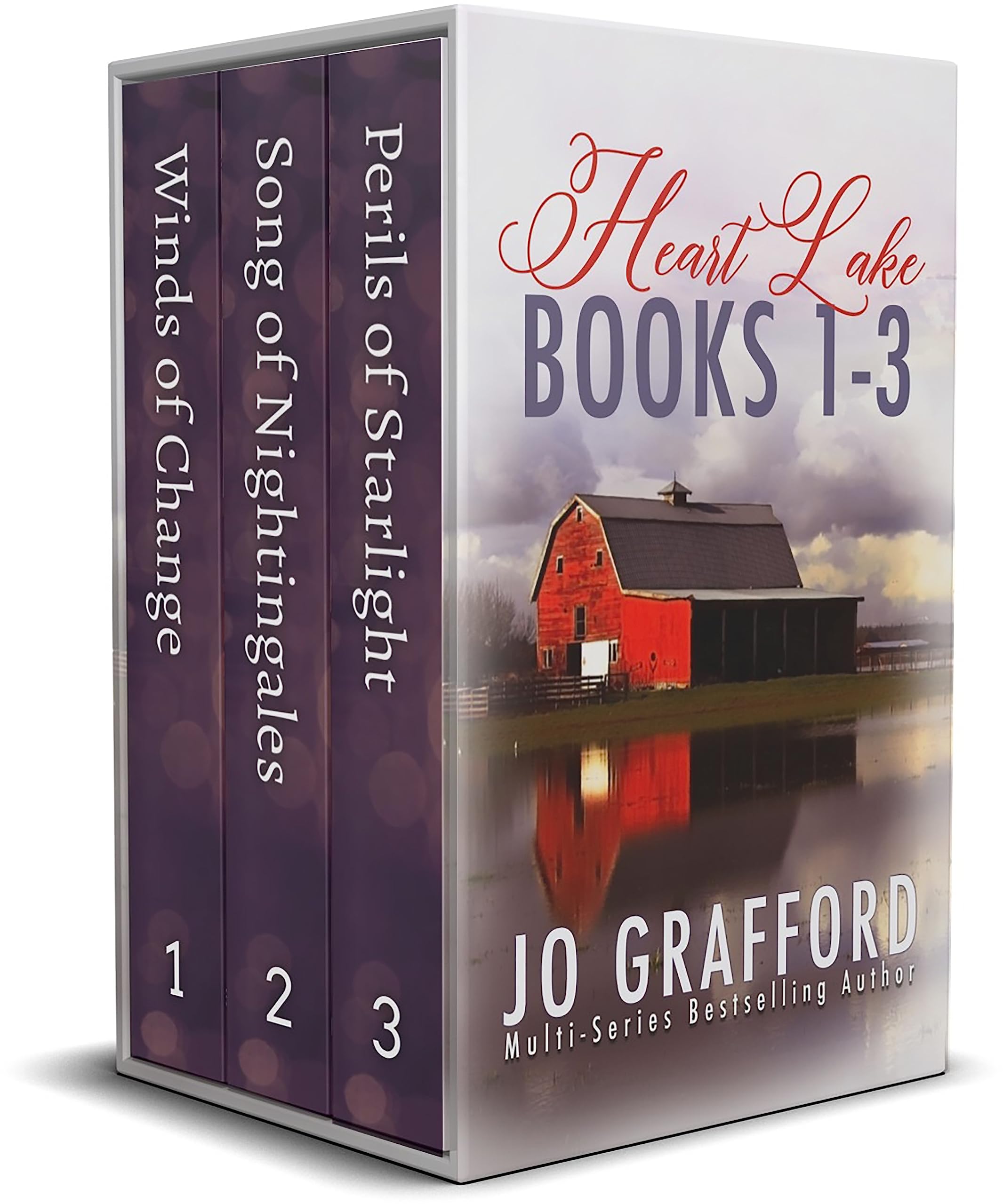 Heart Lake Box Set 1: Sweet, Small-Town Romantic Suspense Collection, Books 1-3 (Heart Lake Boxed Set)