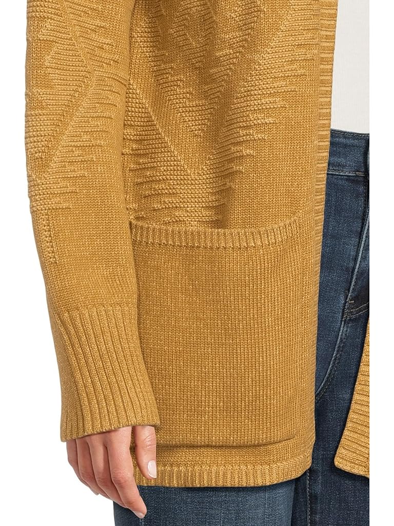 Yellow Pendleton Textured Sierra Springs Cardigan