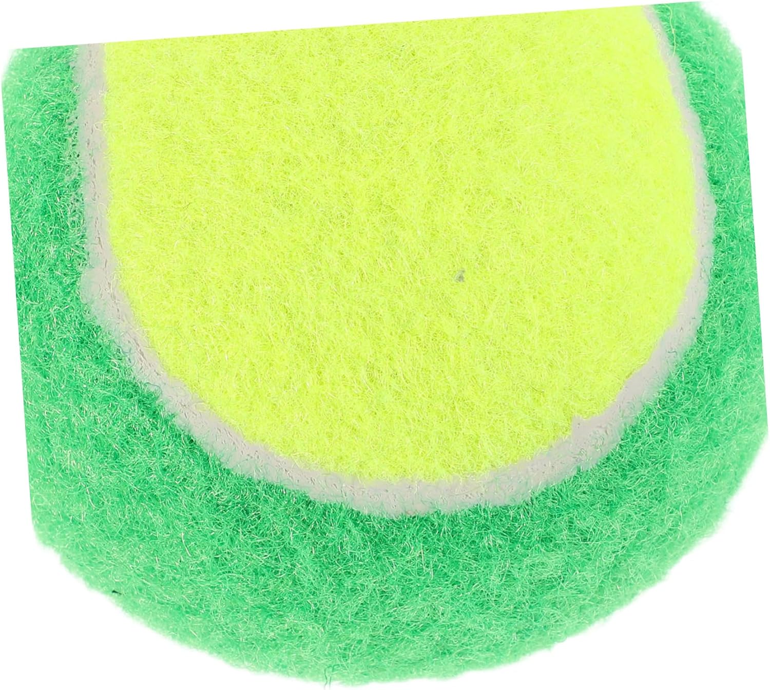 SUPVOX 20pcs Dog Tennis for Beginners High Visibility Rubber for Pet Training Interactive Play and Outdoor Exercise Activities