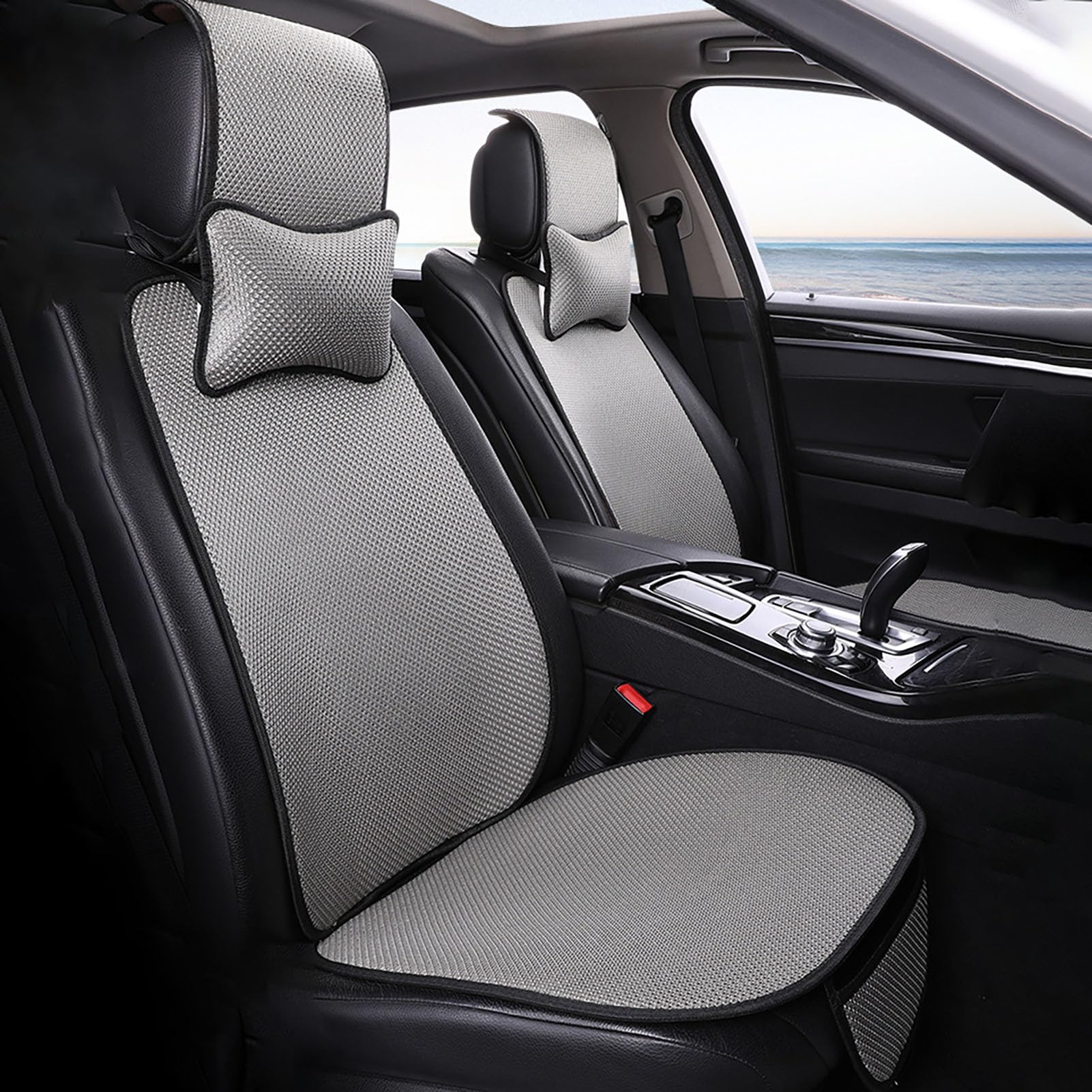 Housse siege voiture VW Golf 6 7 GTI complet en tissu gris respirant