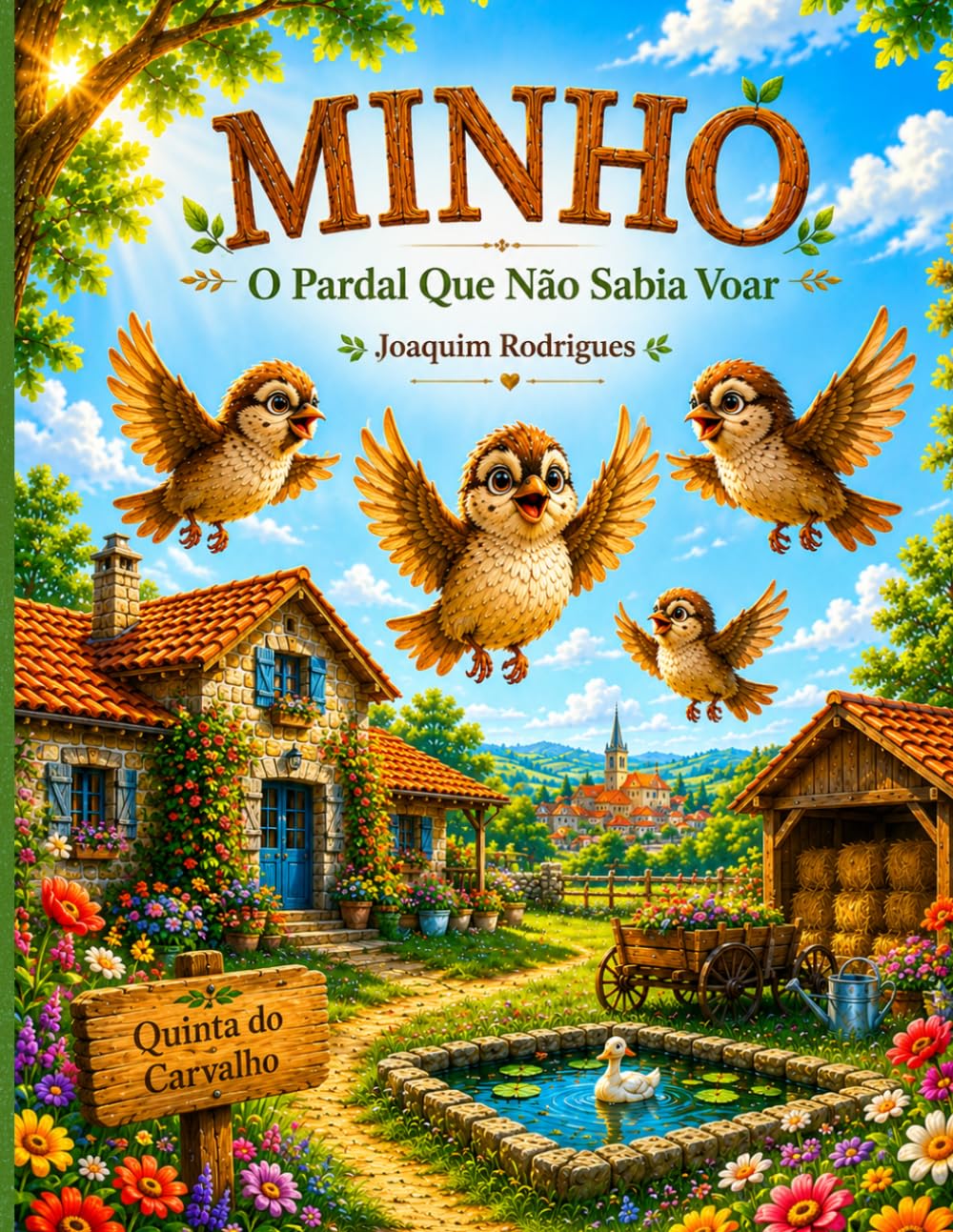 MINHO: O PARDAL QUE NÃO SABIA VOAR