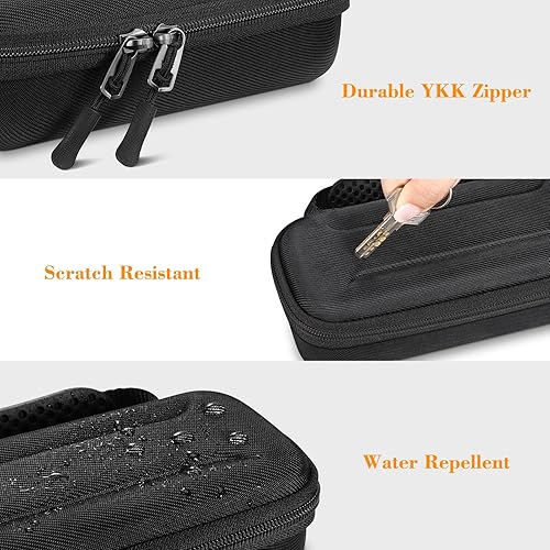 Miniatura 5 de Vial de insulina - Estuche enfriador de transporte, organizador portátil para diabéticos, resistente al agua, funda protectora rígida de viaje