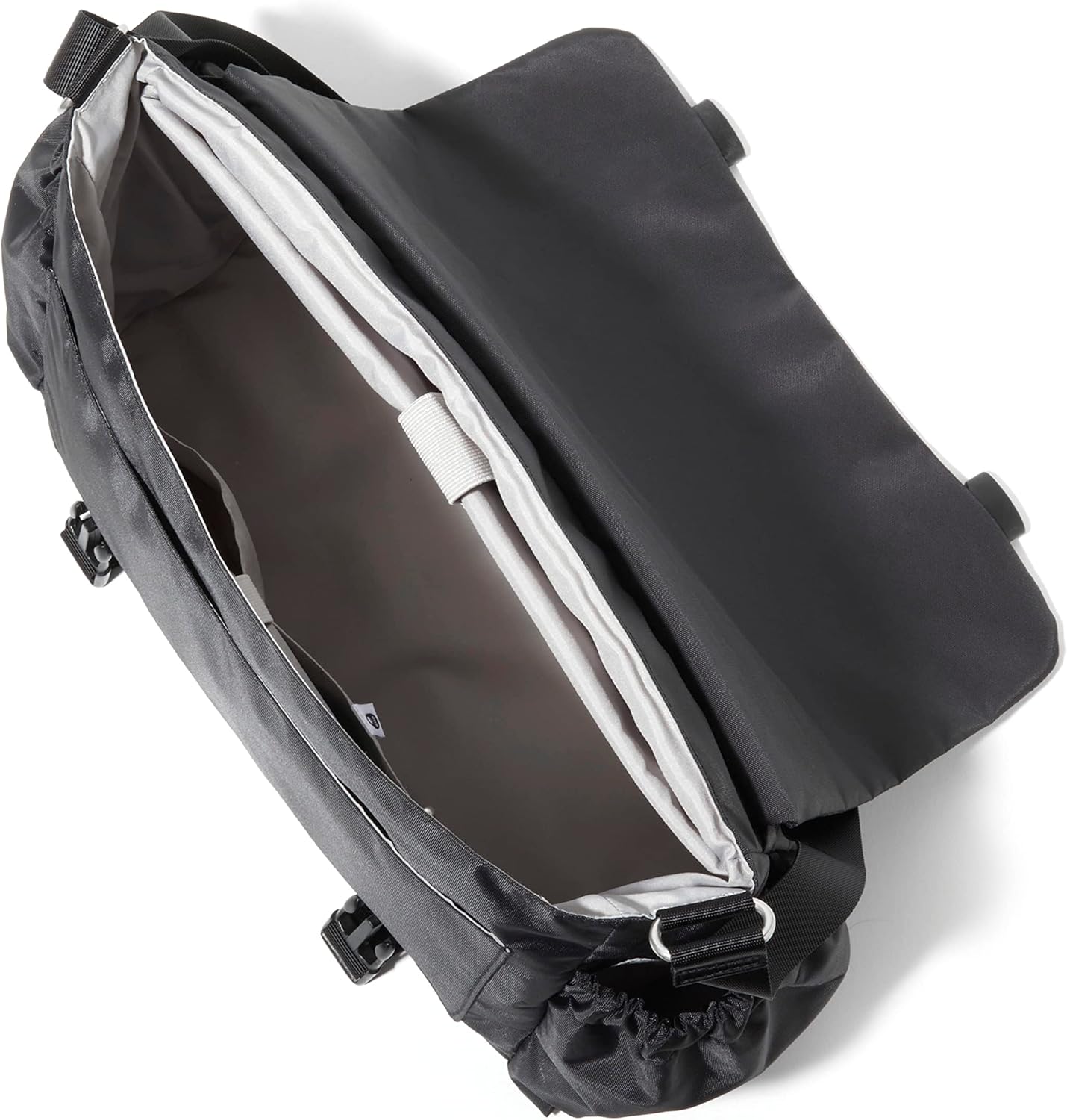 Baggallini Womens Essential Laptop Messenger, Black