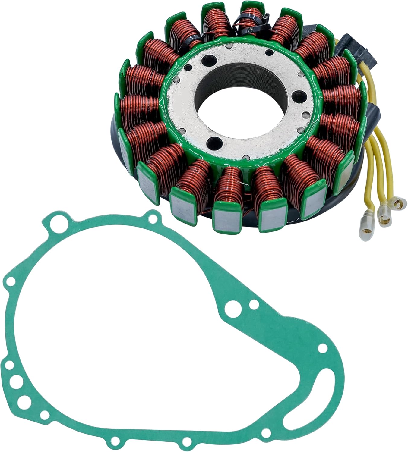 Caltric Stator and Crankcase Cover Gasket Compatible With Suzuki Gs1100E Gs-1100E Gs1100Es Gs1100Lt 1980-1983