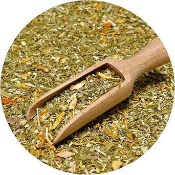 Yaguar Yerba Mate Tea Citrus Bomb 0,5kg | Brazilian Yerba Mate 500g | Fruit Citrus Yerba Mate | Smoke Dried | Lemon | Orange | Lime | Natural Energy Drink | Herbal Tea | Loose Leaf Tea | Fruit Tea