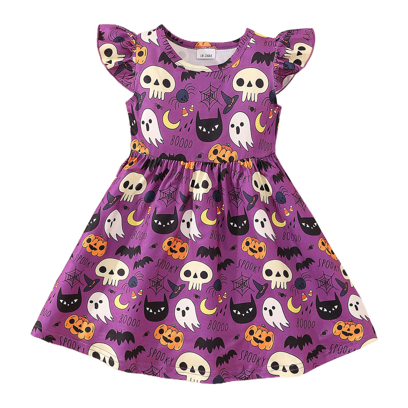 Saingace Disfraz De CastañEra Bebe Pebbles Picapiedra Disfraz Skeleton Costume Kids Vestido CumpleañOs 3 AñOs NiñA Disfraz 2 AñOs NiñO Disfraz Bebe Barato Disfraz NiñA 2 AñOs Halloween