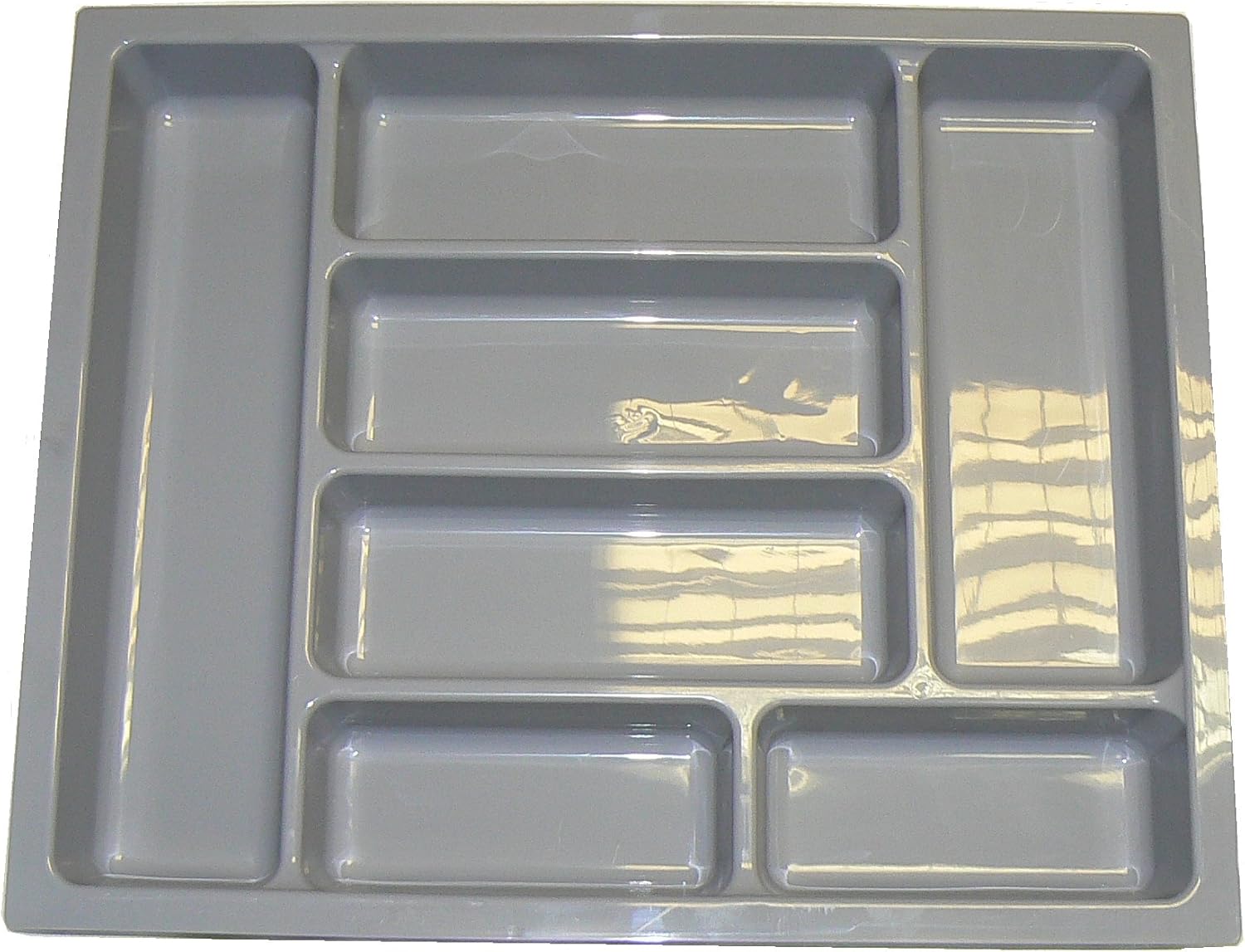600mm Grey Cutlery Insert tray to suit Blum Tandembox (514mm x 422mm x