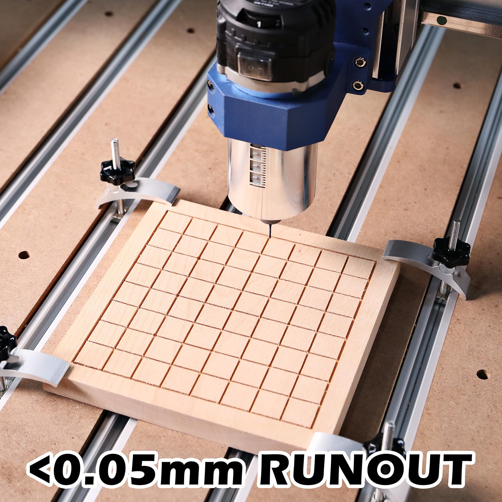 Genmitsu 710W CNC Compact Router 65mm Diameter, Spindle Motor with