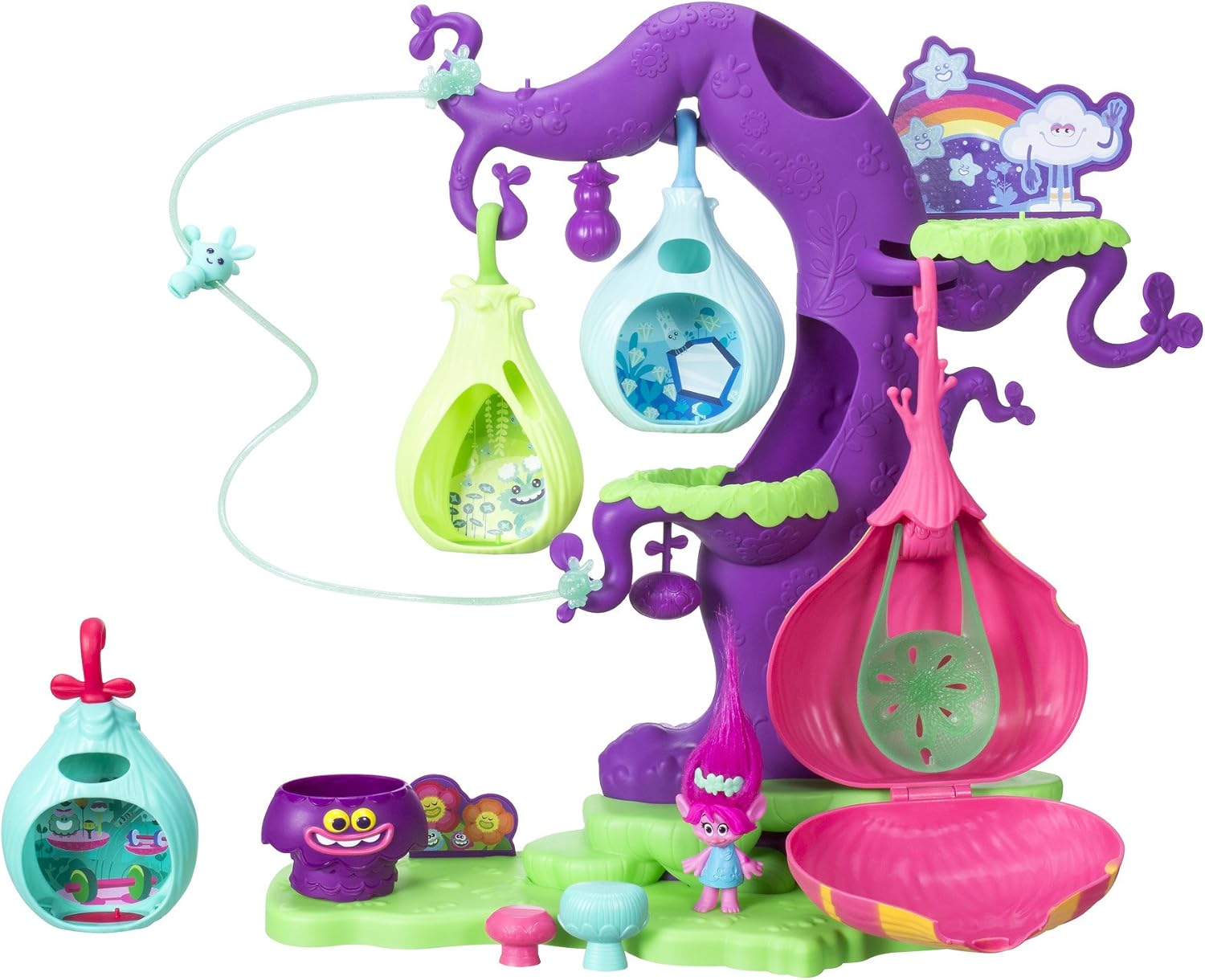 DREAMWORKS TROLLS Popular Troll Tree Plush (C1306)