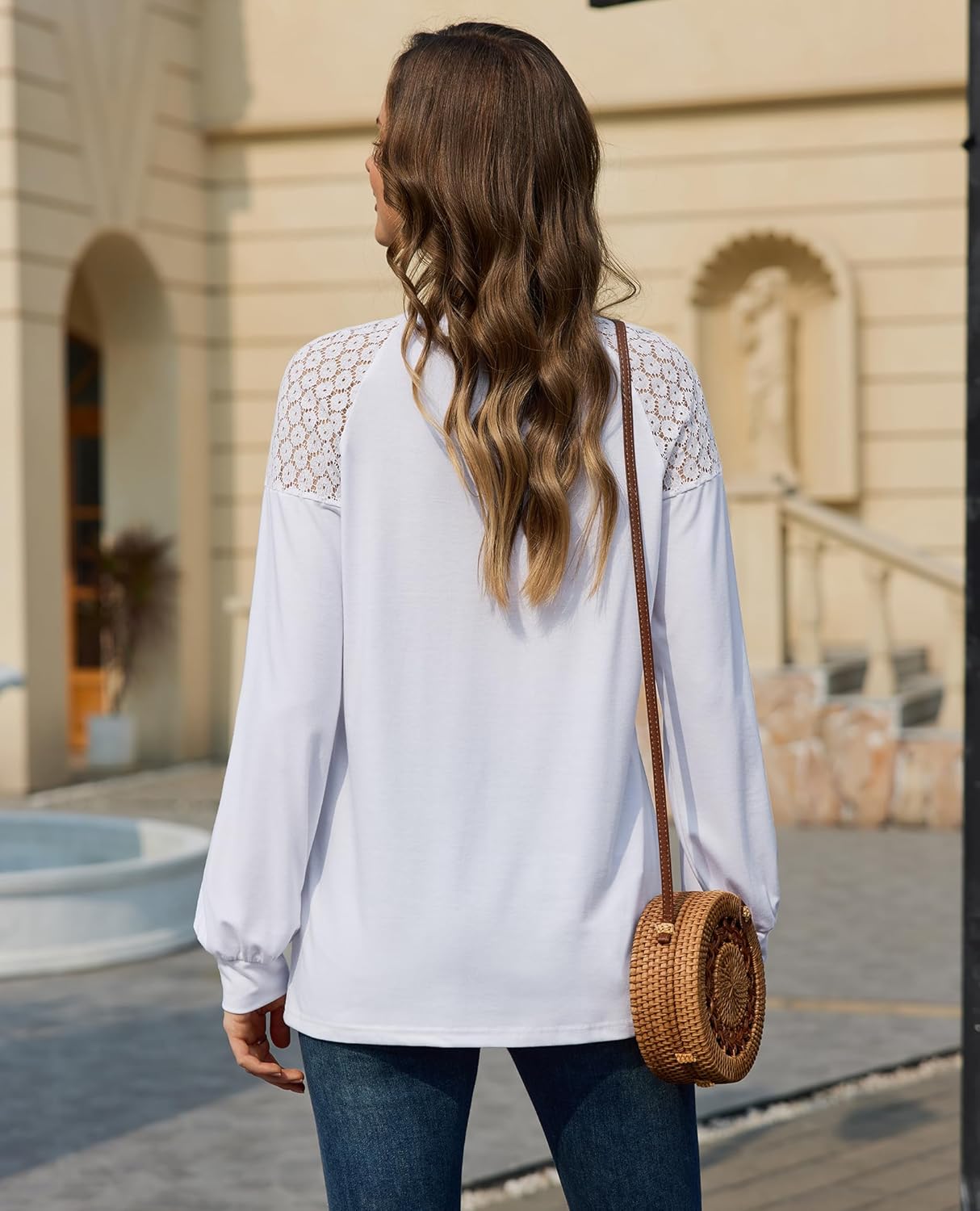 siliteelon Long Sleeve Blouses Womens Tops Dressy Casual Dress Shirt Work Business Outfits Fancy Spring 2026 Trendy - Image 5