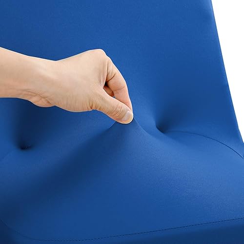 Miniatura 9 de Funda de silla Peomeise plegable, de elastano elástico para bodas, fiestas, banquetes, eventos
