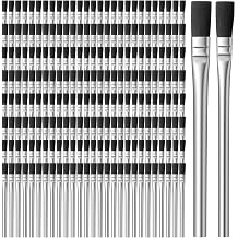 200 Pcs Acid Brushes 3/8" Disposable Glue Brushes Soldering Flux Brush for Soldering Woodworking Painting Cleaning Crafting Home Shop