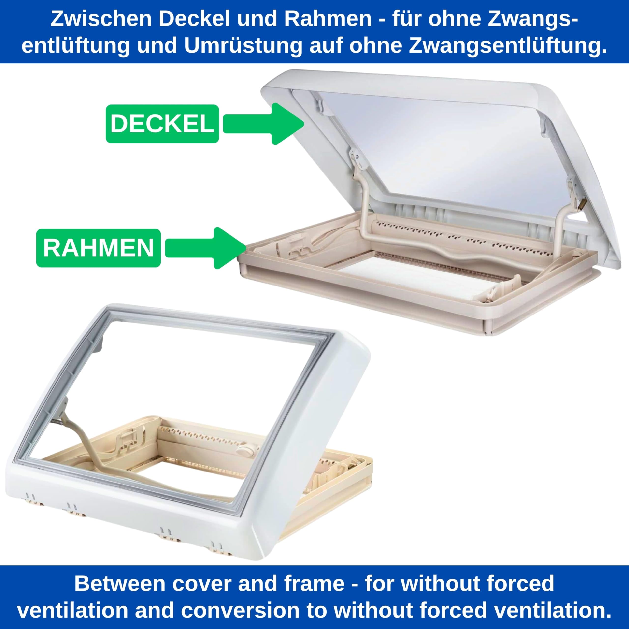 Joint Fenêtre Toit Dometic Mini Heki - EPDM 165cm - Remplacement étanchéité