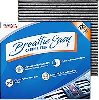 Vista 57 de Filtro de cabina AC y calefactor de defensa contra olores Breathe Easy de Spearhead, se ajusta como OEM, hasta un 25% más duradero con carbón