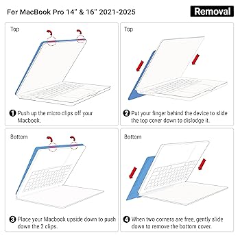 Amazon.com: IBENZER Compatible with MacBook Pro 14 Inch Case