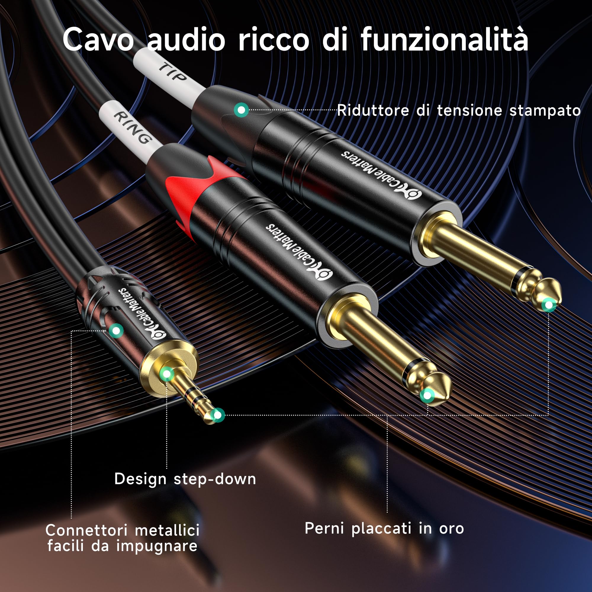 Cable Matters Confezione Da 2 Adattatori USB Ad Angolo Retto A USB 90