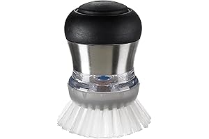 Oxo SteeL Soap Dispensing Palm Brush